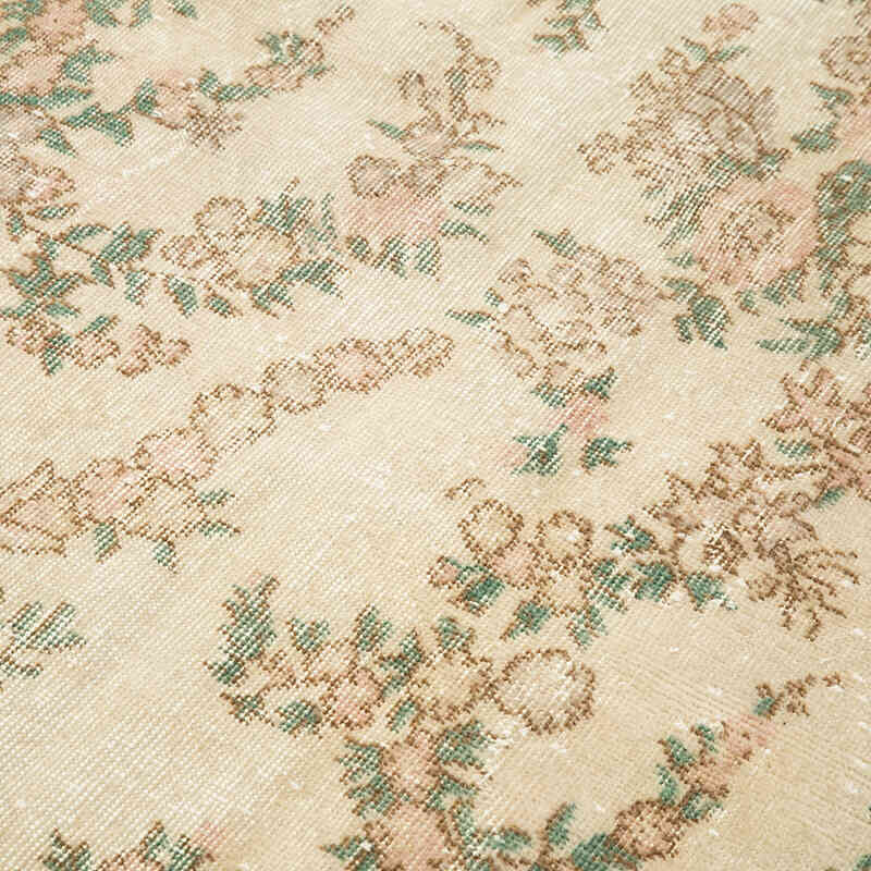 Vintage Turkish Hand-Knotted Rug - 4' 10" x 8' 1" (58" x 97") - K0055597