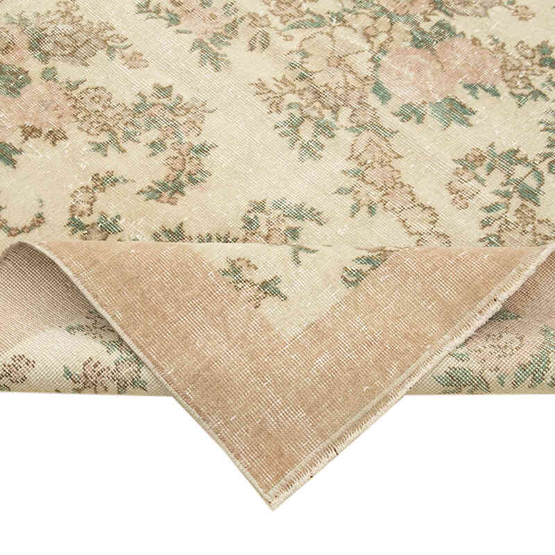 Vintage Turkish Hand-Knotted Rug - 4' 10" x 8' 1" (58" x 97") - K0055597