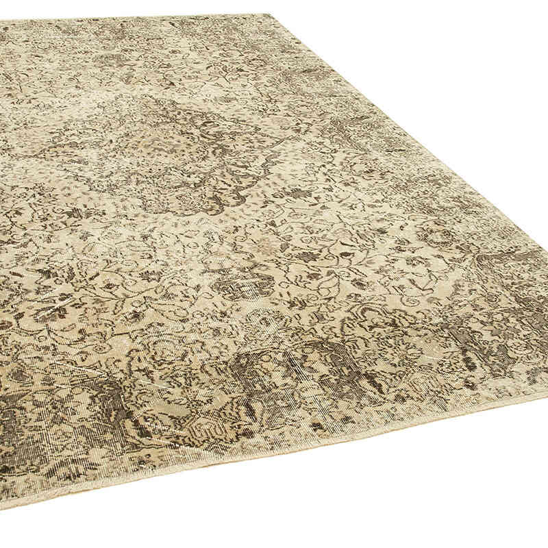 El Dokuma Vintage Halı - 202 cm x 312 cm - K0055602