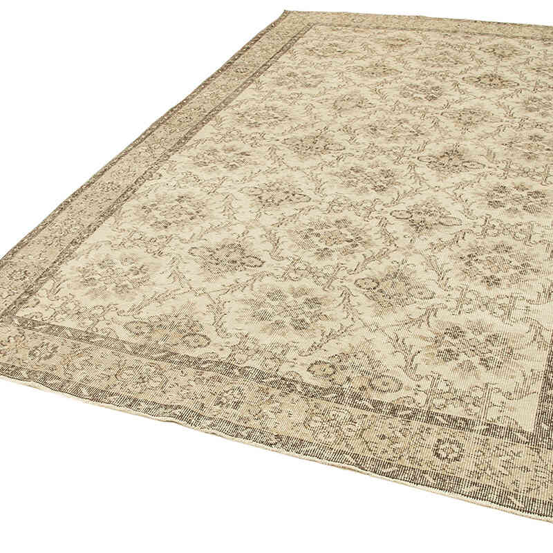 El Dokuma Vintage Halı - 194 cm x 306 cm - K0055604