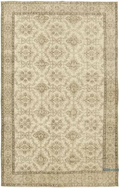 Alfombra Vintage Turca Anudada a Mano - 194 cm x 306 cm