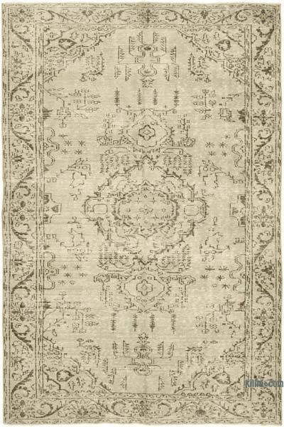 El Dokuma Vintage Halı - 194 cm x 288 cm