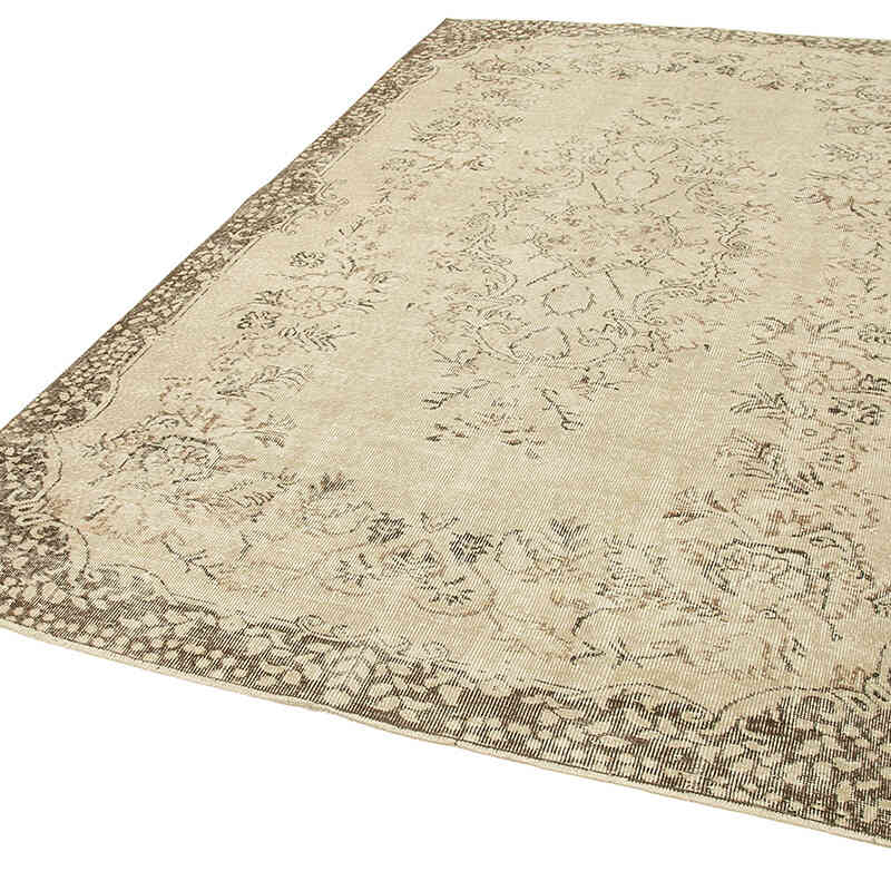 Alfombra Vintage Turca Anudada a Mano - 185 cm x 290 cm - K0055616