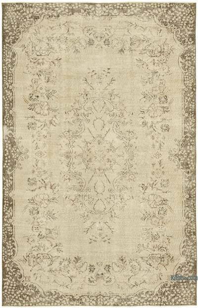 Alfombra Vintage Turca Anudada a Mano - 185 cm x 290 cm