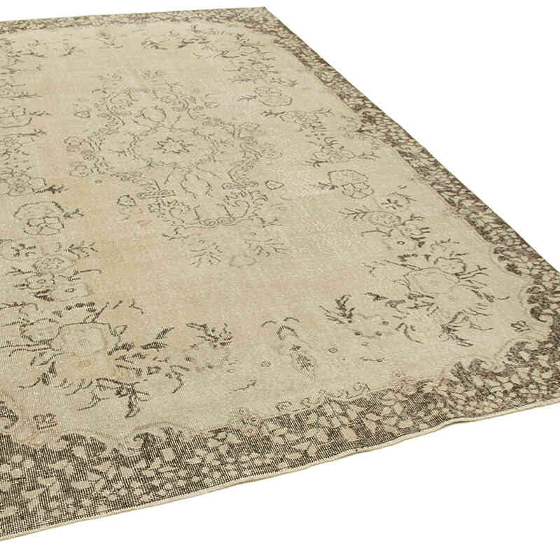 Vintage Turkish Hand-Knotted Rug - 6' 3" x 9' 7" (75" x 115") - K0055621