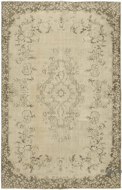 Alfombra Vintage Turca Anudada a Mano - 190 cm x 293 cm