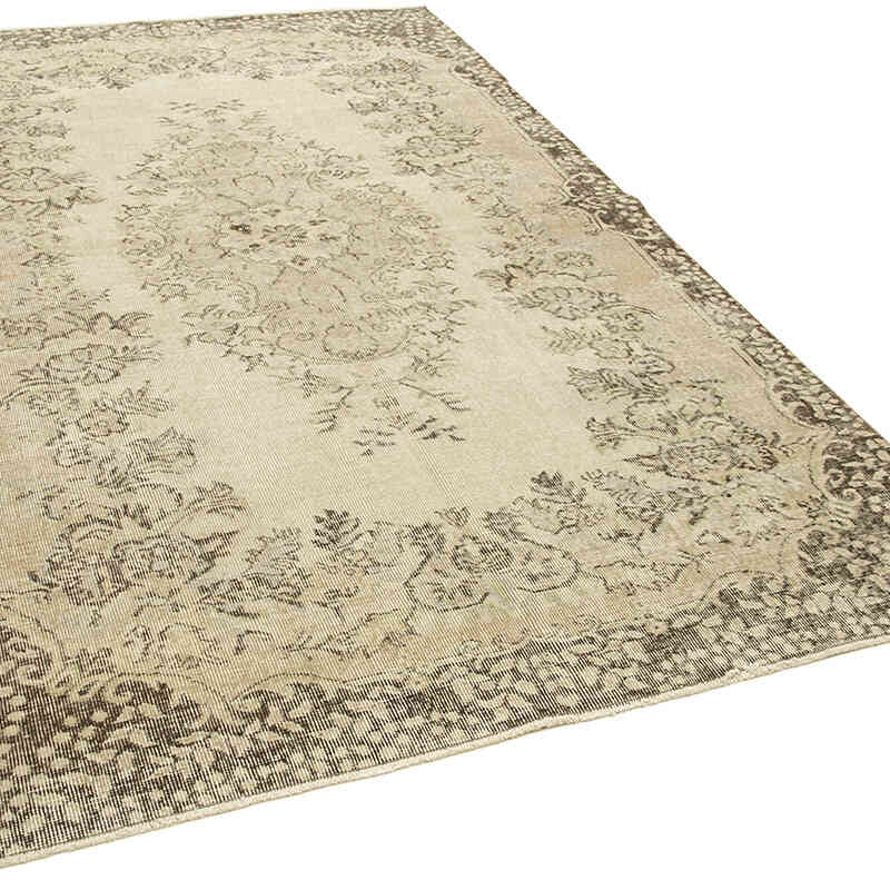 Vintage Turkish Hand-Knotted Rug - 5' 10" x 9' 1" (70" x 109") - K0055622
