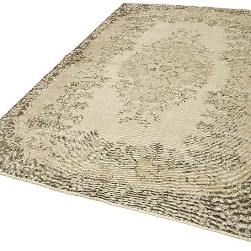 Vintage Turkish Hand-Knotted Rug - 5' 10" x 9' 1" (70" x 109") - K0055622