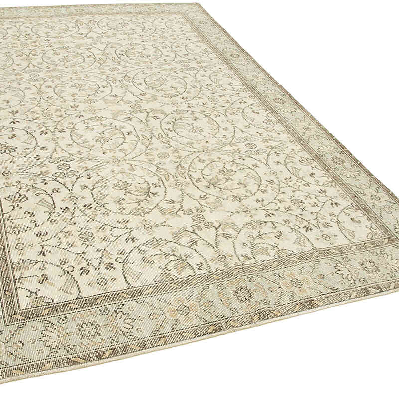 El Dokuma Vintage Halı - 183 cm x 295 cm - K0055623