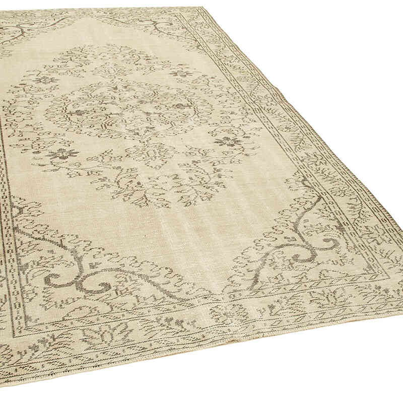 Vintage Turkish Hand-Knotted Rug - 5' 10" x 9' 7" (70" x 115") - K0055627
