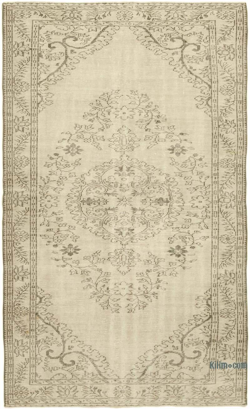 Vintage Turkish Hand-Knotted Rug - 5' 10" x 9' 7" (70" x 115") - K0055627