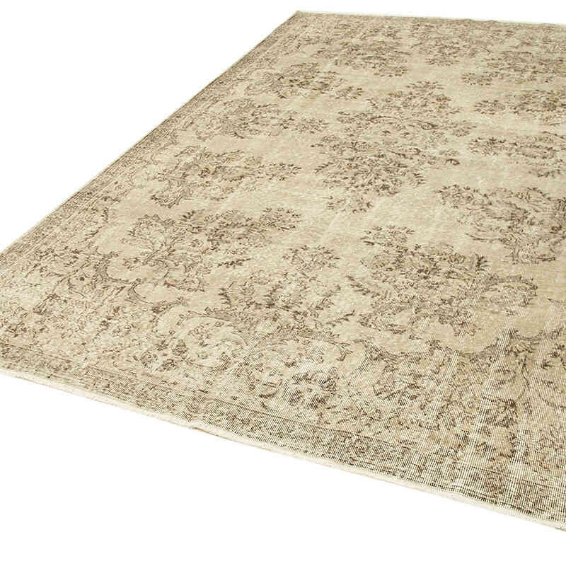 Alfombra Vintage Turca Anudada a Mano - 208 cm x 310 cm - K0055630