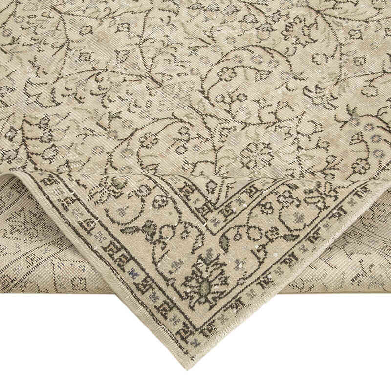 Vintage Turkish Hand-Knotted Rug - 5' 2" x 8' 6" (62" x 102") - K0055636