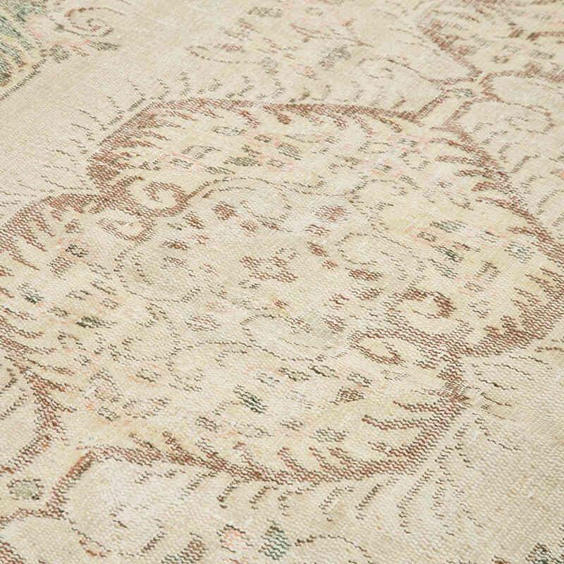 Alfombra Vintage Turca Anudada a Mano - 181 cm x 283 cm - K0055640