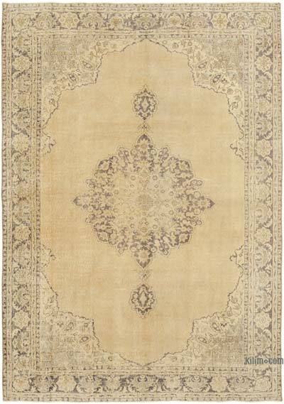 Vintage Turkish Hand-Knotted Rug - 6' 8" x 9' 6" (80 in. x 114 in.)