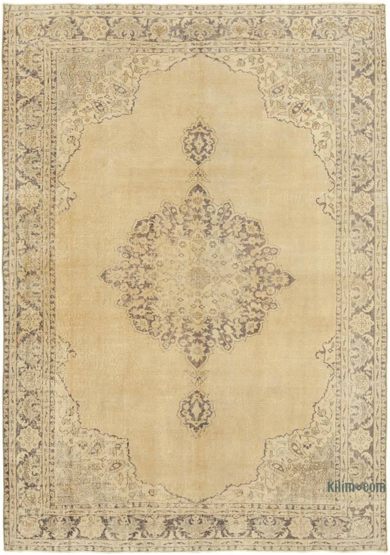 Alfombra Vintage Turca Anudada a Mano - 204 cm x 290 cm - K0055642