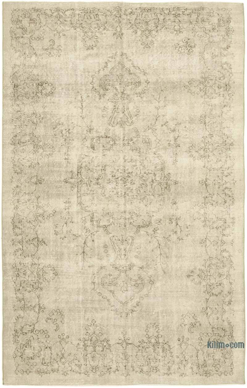 Vintage Turkish Hand-Knotted Rug - 6' 3" x 9' 11" (75" x 119") - K0055647