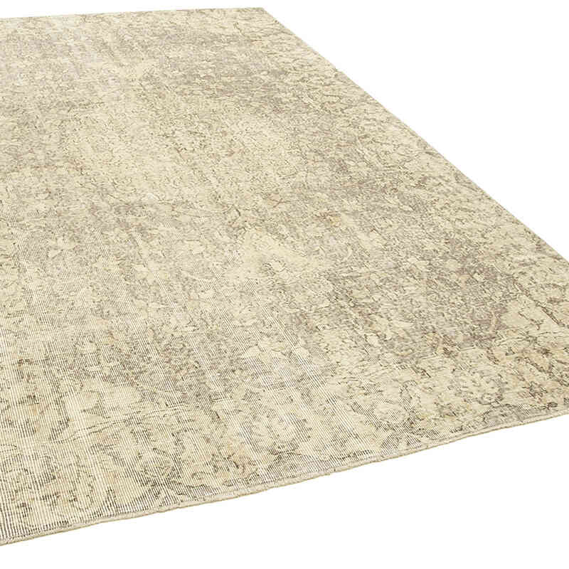 Alfombra Vintage Turca Anudada a Mano - 193 cm x 298 cm - K0055649