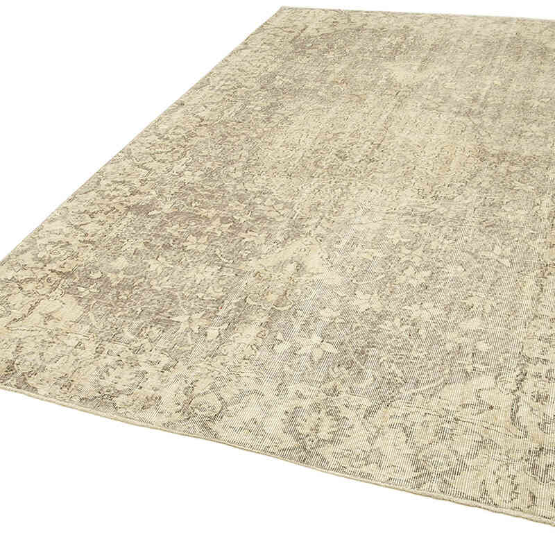 Alfombra Vintage Turca Anudada a Mano - 193 cm x 298 cm - K0055649