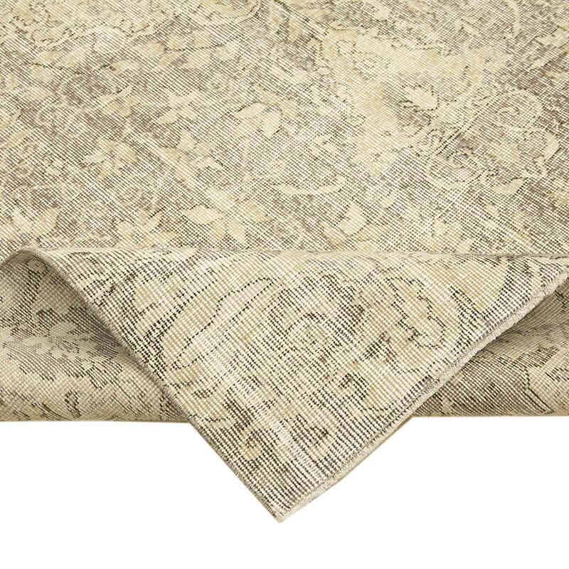 Alfombra Vintage Turca Anudada a Mano - 193 cm x 298 cm - K0055649