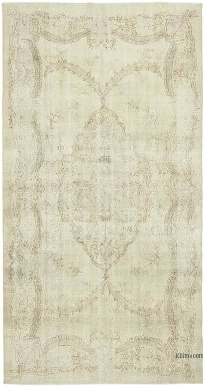 Vintage Turkish Hand-Knotted Rug - 4' 7" x 8' 9" (55 in. x 105 in.)