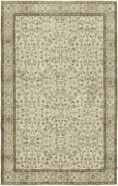 Vintage Turkish Hand-Knotted Rug - 5' 11" x 9' 7" (71 in. x 115 in.)