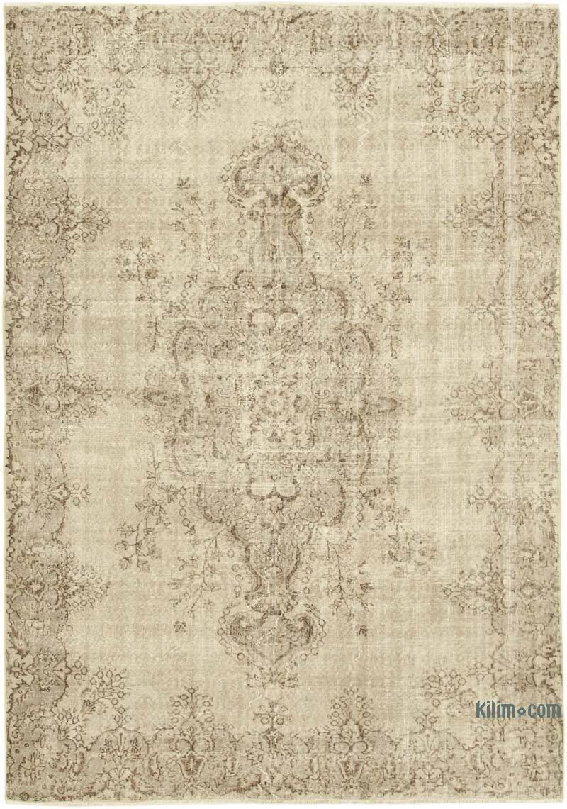 Vintage Turkish Hand-Knotted Rug - 6' 10" x 9' 10" (82" x 118") - K0055658