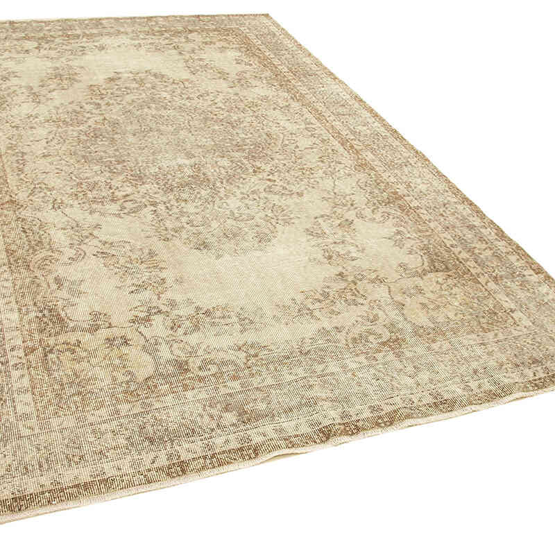 Vintage Turkish Hand-Knotted Rug - 6' 4" x 9' 10" (76" x 118") - K0055660