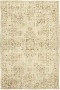 Vintage Turkish Hand-Knotted Rug - 6' 9" x 10' 3" (81" x 123")