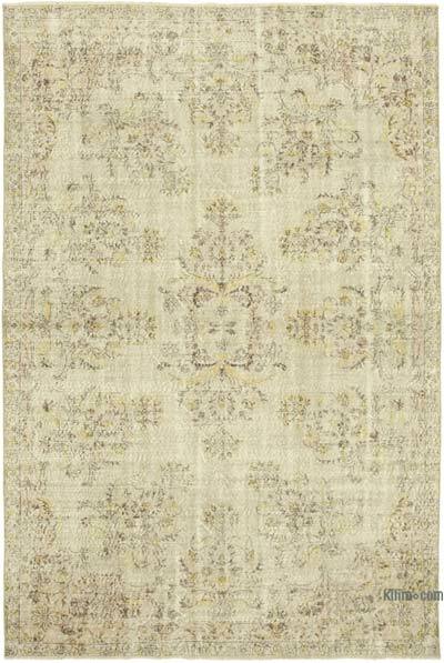 Vintage Turkish Hand-Knotted Rug - 6' 9" x 10' 3" (81 in. x 123 in.)