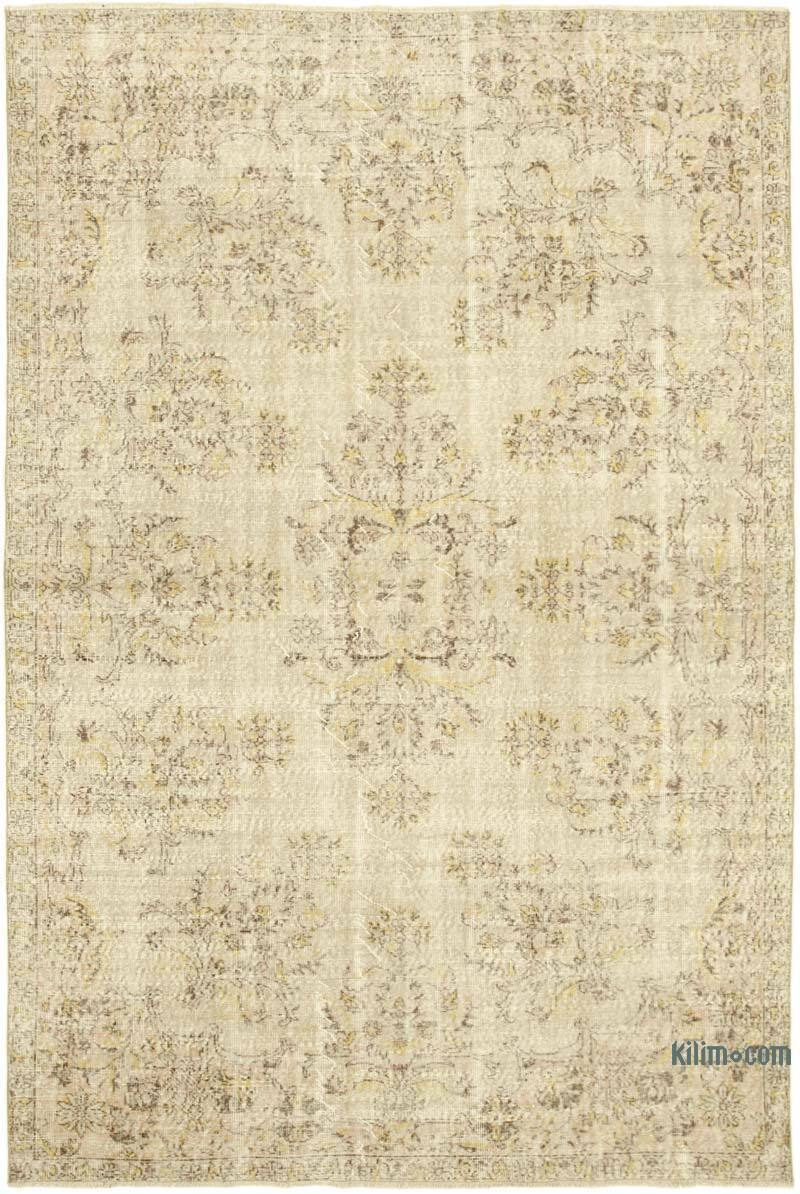 Vintage Turkish Hand-Knotted Rug - 6' 9" x 10' 3" (81" x 123") - K0055667