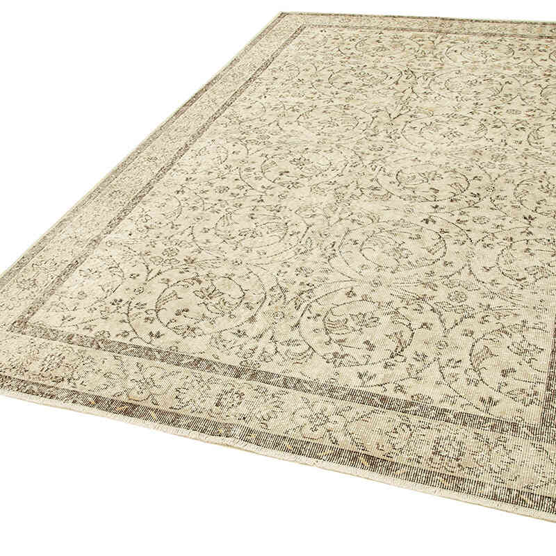 El Dokuma Vintage Halı - 191 cm x 295 cm - K0055669