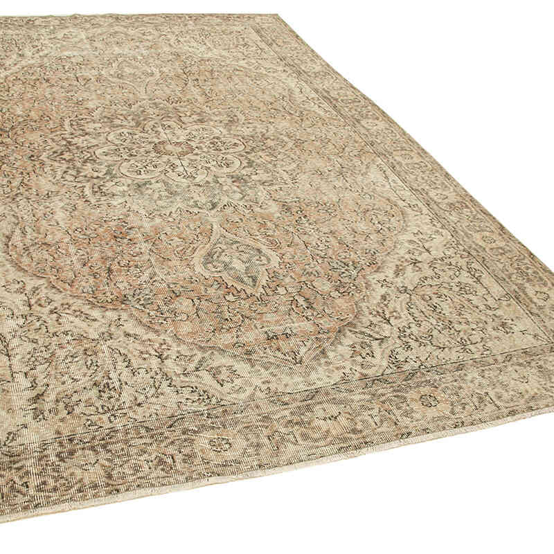 Vintage Turkish Hand-Knotted Rug - 6' 5" x 9' 10" (77" x 118") - K0055675