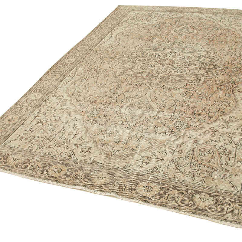 Vintage Turkish Hand-Knotted Rug - 6' 5" x 9' 10" (77" x 118") - K0055675