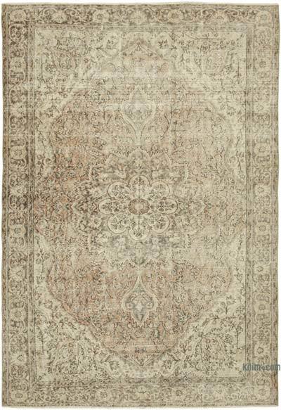 Vintage Turkish Hand-Knotted Rug - 6' 5" x 9' 10" (77 in. x 118 in.)
