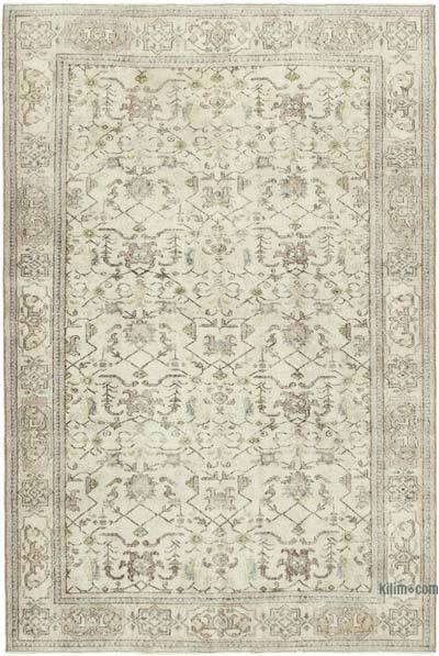 El Dokuma Vintage Halı - 202 cm x 296 cm