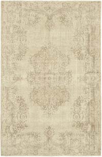 Vintage Turkish Hand-Knotted Rug - 6' 5