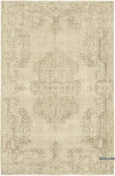 Alfombra Vintage Turca Anudada a Mano - 198 cm x 307 cm