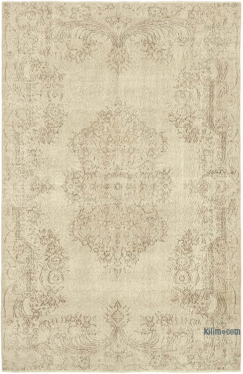 El Dokuma Vintage Halı - 198 cm x 307 cm - K0055681
