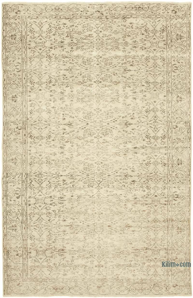 El Dokuma Vintage Halı - 190 cm x 295 cm - K0055682