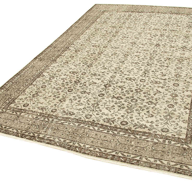 El Dokuma Vintage Halı - 207 cm x 310 cm - K0055684