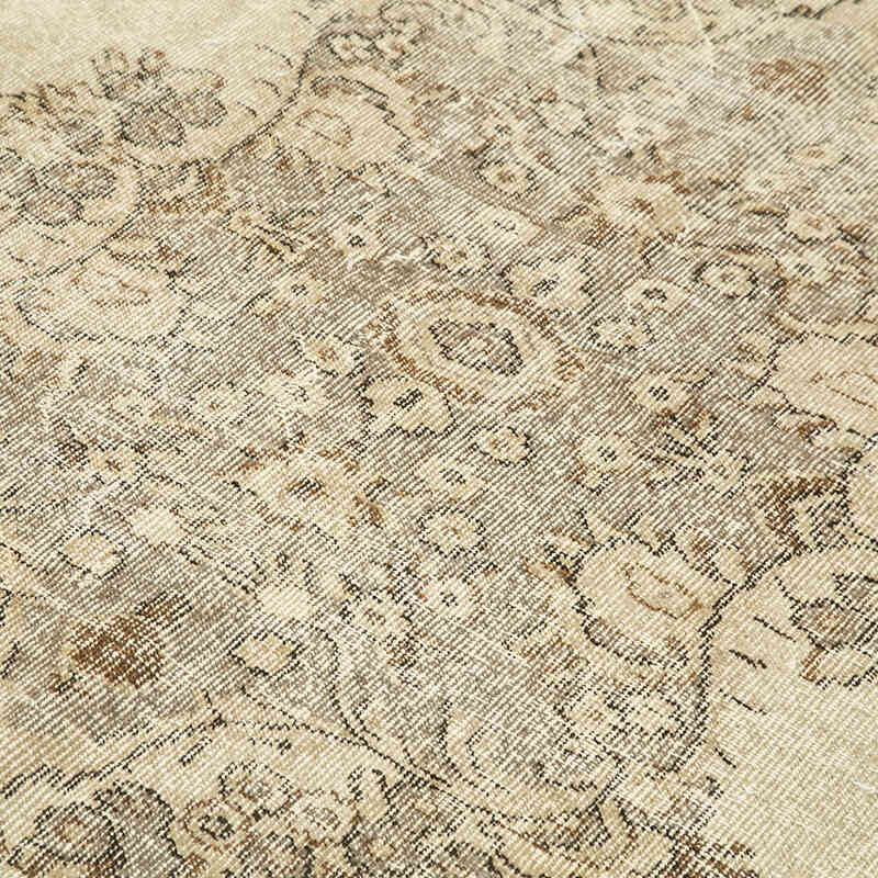 Vintage Turkish Hand-Knotted Rug - 6' 4" x 9'  (76" x 108") - K0055688