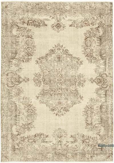 Alfombra Vintage Turca Anudada a Mano - 192 cm x 274 cm