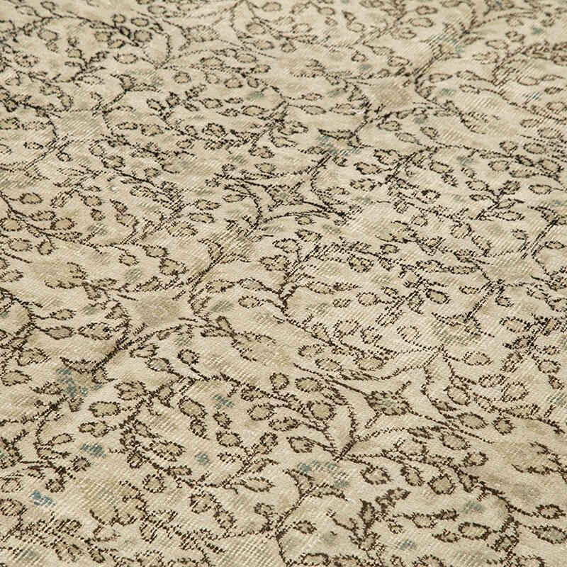 Alfombra Vintage Turca Anudada a Mano - 194 cm x 313 cm - K0055689