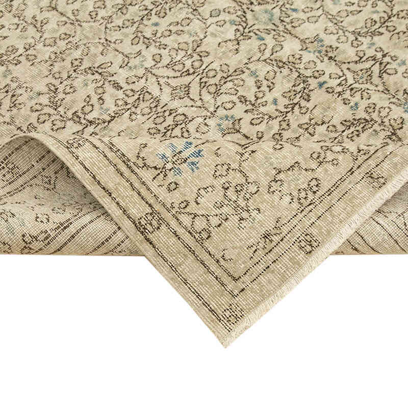 Alfombra Vintage Turca Anudada a Mano - 194 cm x 313 cm - K0055689