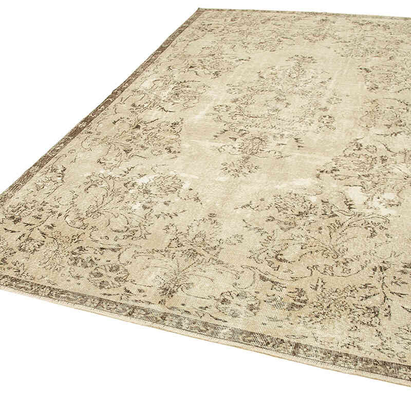 Vintage Turkish Hand-Knotted Rug - 6' 4" x 10'  (76" x 120") - K0055690
