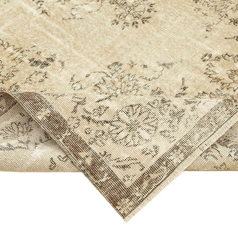 Vintage Turkish Hand-Knotted Rug - 6' 4" x 10'  (76" x 120") - K0055690