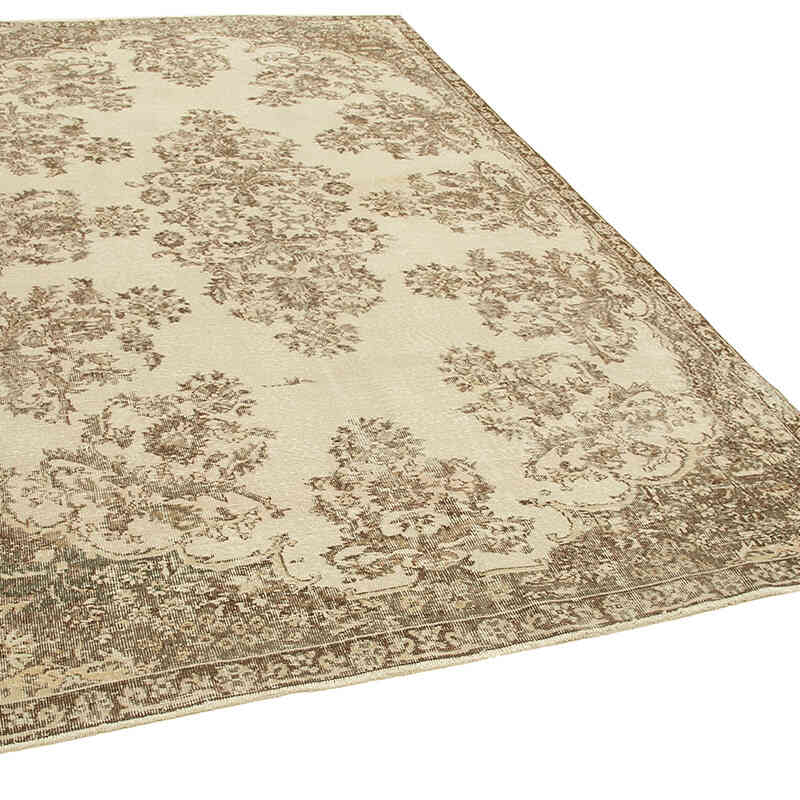 Alfombra Vintage Turca Anudada a Mano - 187 cm x 307 cm - K0055697