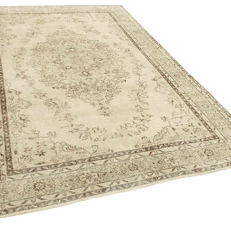 Alfombra Vintage Turca Anudada a Mano - 190 cm x 300 cm - K0055699