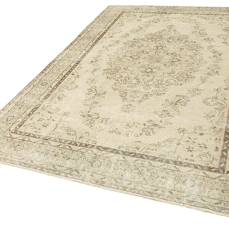Alfombra Vintage Turca Anudada a Mano - 190 cm x 300 cm - K0055699